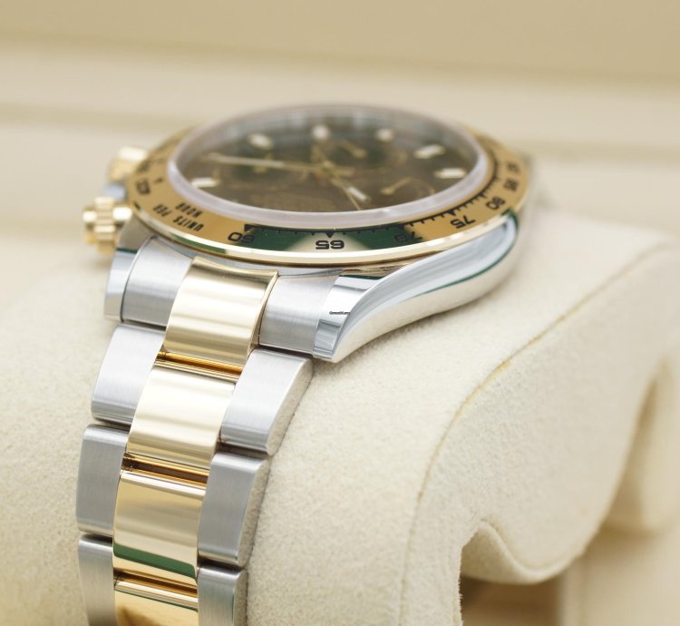 Rolex Daytona Cosmograph Daytona Schwarz 116503 Gelbgold Full-set 2021 Ungetragen De
