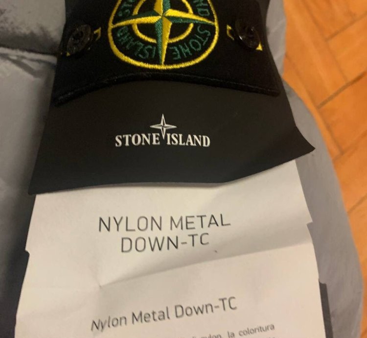 Stone Island Nylon Down Jacket