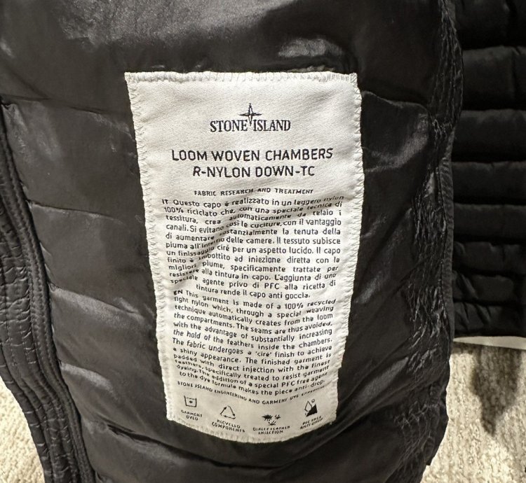 Stone Island Nylon Down Tc Puffer Nwt