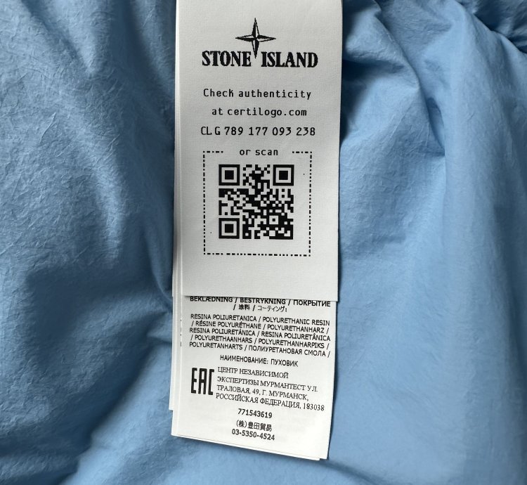 Stone Island Nylon Metal Down Jacket