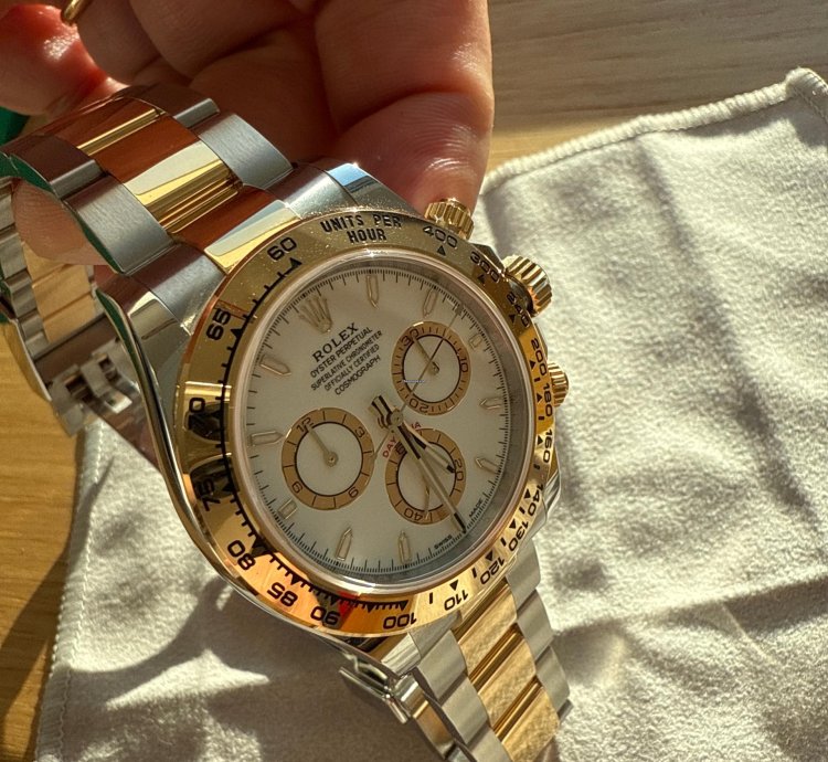Rolex Daytona Full Set 2024 With Still Lrotection At The Back Never Worn