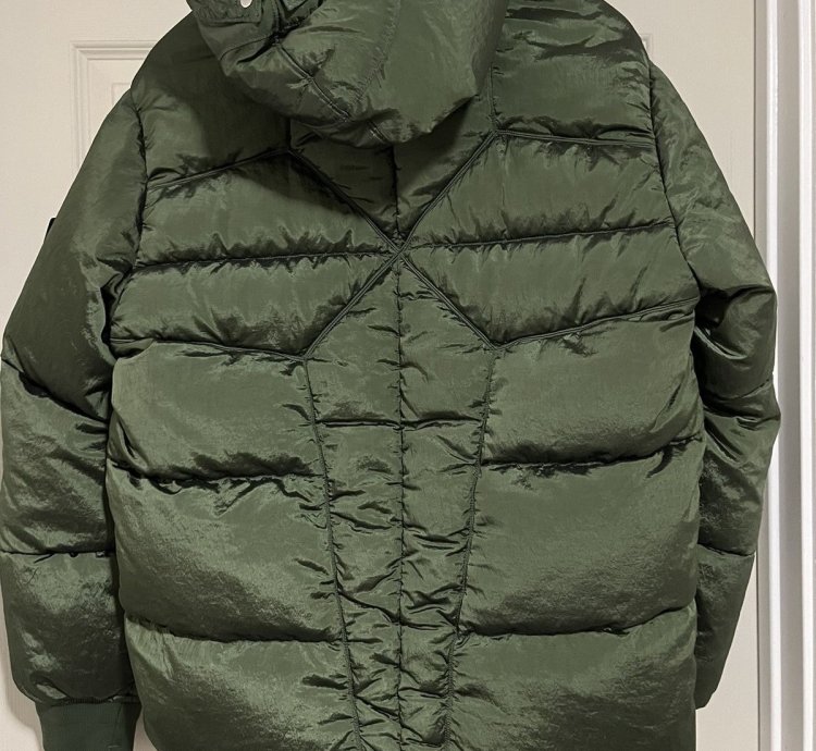 Stone Island Nylon Metal Garment Dye Puffer