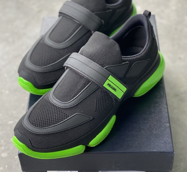 Prada Knit Cloudbust Sneakers
