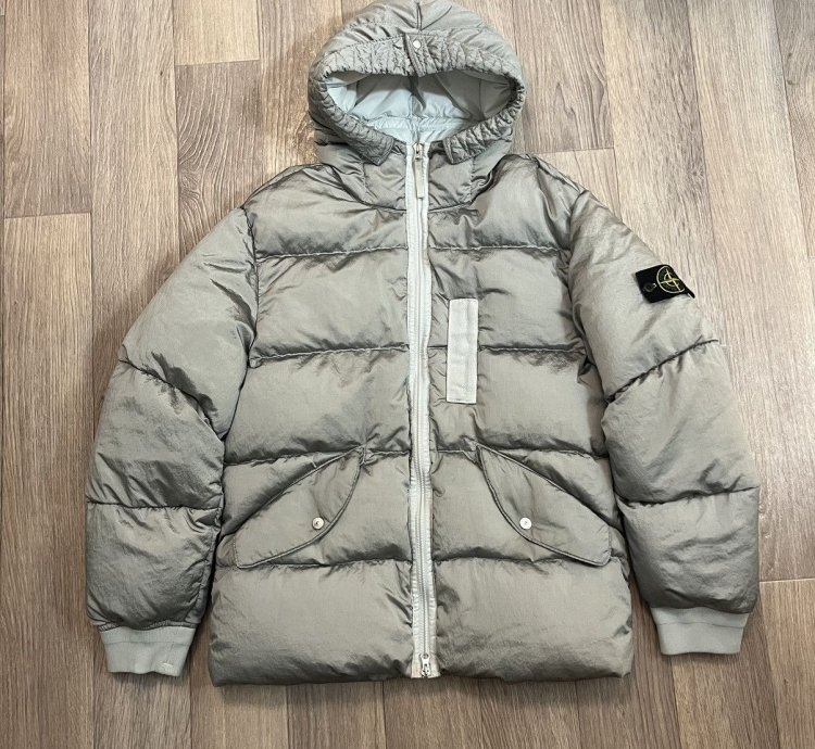 Stone Island Nylon Metal Hooded Down Jacket