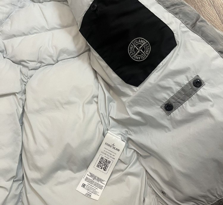 Stone Island Nylon Metal Hooded Down Jacket