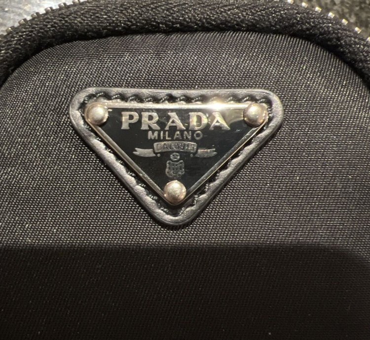 Prada Leather And Nylon Platform Combat Boots With Pouches