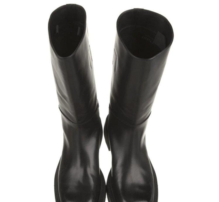 Prada Leather Boots Tags