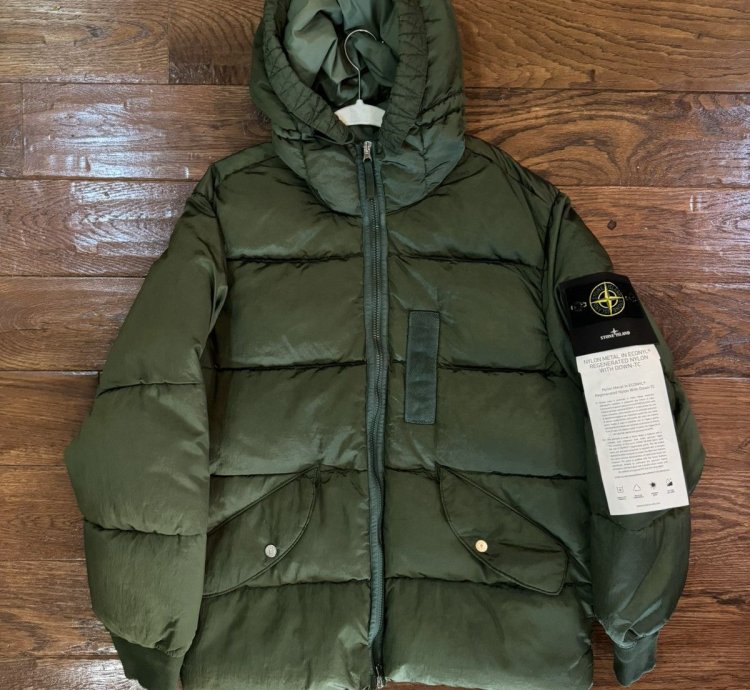 Stone Island Nylon Metal Regenerated With Down-tc