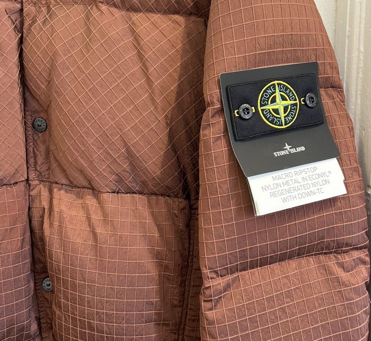 Stone Island Nylon Metal Rip Stop Down Bomber