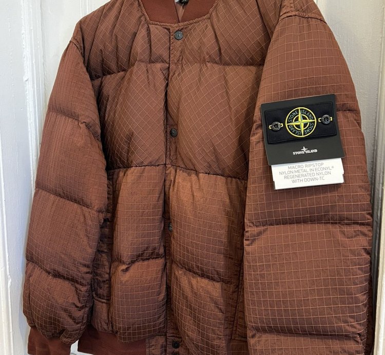 Stone Island Nylon Metal Rip Stop Down Bomber