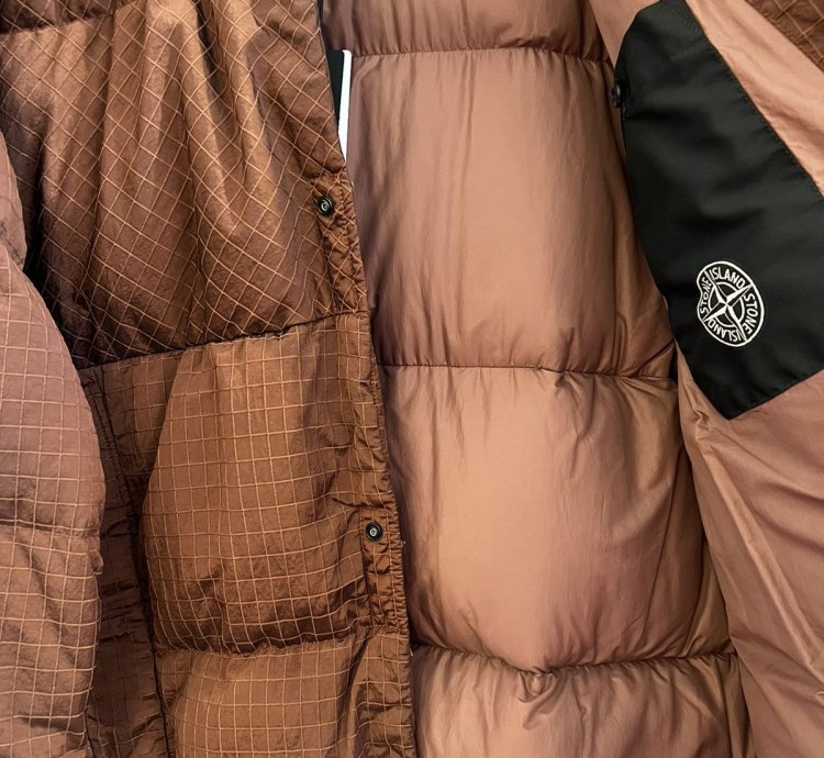 Stone Island Nylon Metal Rip Stop Down Bomber