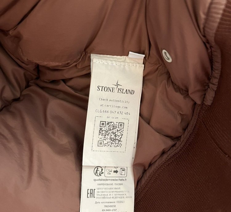 Stone Island Nylon Metal Rip Stop Down Bomber