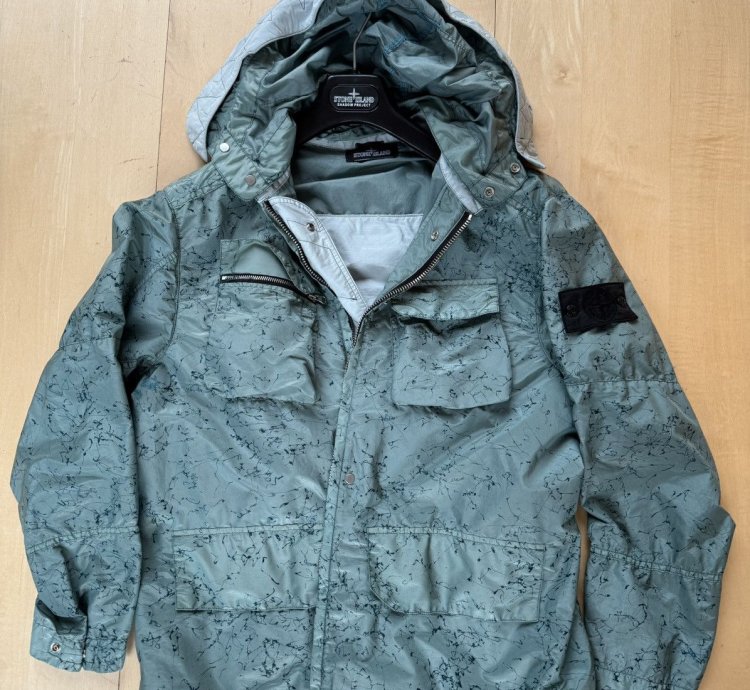 Stone Island Nylon Metal Spider Watro Jacket
