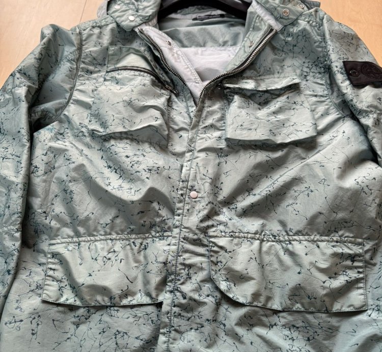 Stone Island Nylon Metal Spider Watro Jacket