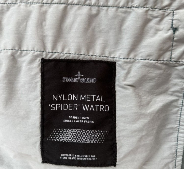 Stone Island Nylon Metal Spider Watro Jacket