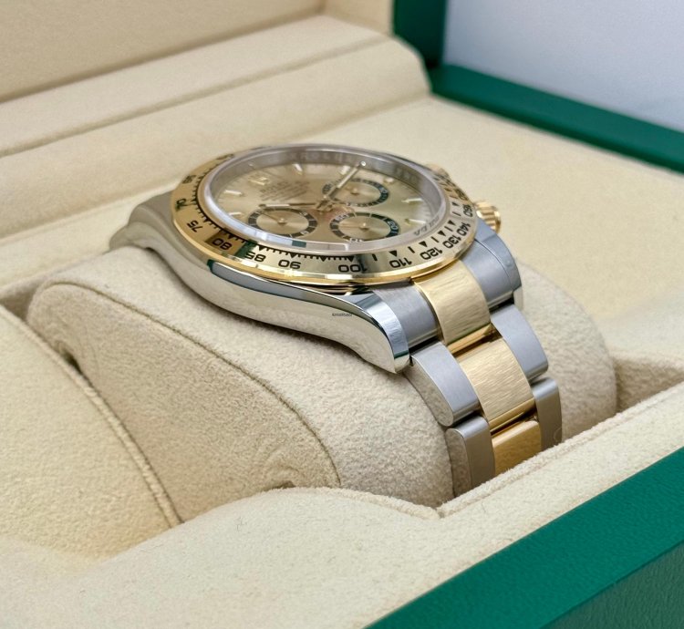 Rolex Daytona New 2025 Rolex Daytona 40mm 126503 Two-tone Champagne Dial