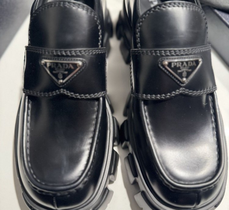 Prada Leather Loafers - Brand New Size Us Mens 9
