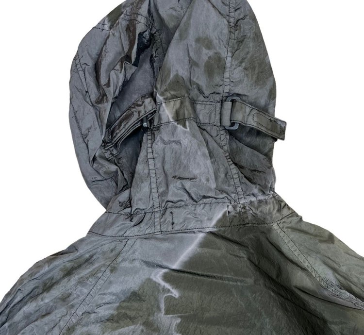 Stone Island Nylon Metal Watro Zip Hooded Jacket