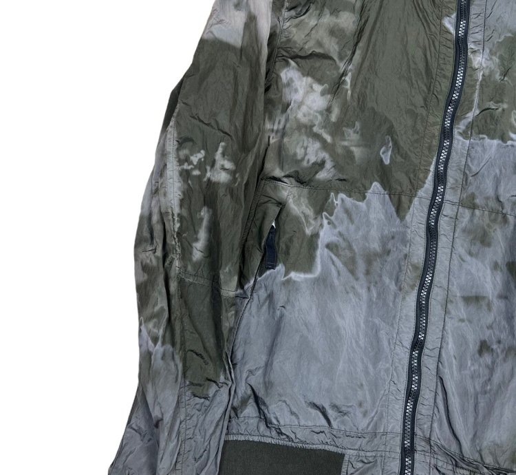 Stone Island Nylon Metal Watro Zip Hooded Jacket