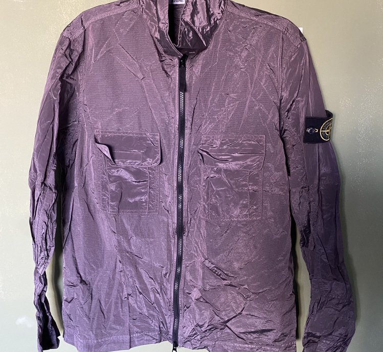 Stone Island Nylon Metal Zip Overshirt
