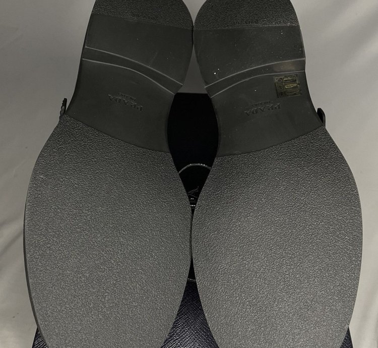 Prada Leather Mary Jane -strap Shoes
