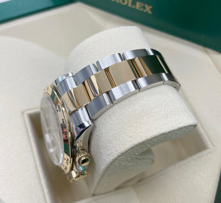 Rolex Daytona New Daytona 116503 Black Index Dial Two Tone Yellow Gold Stainless Steel
