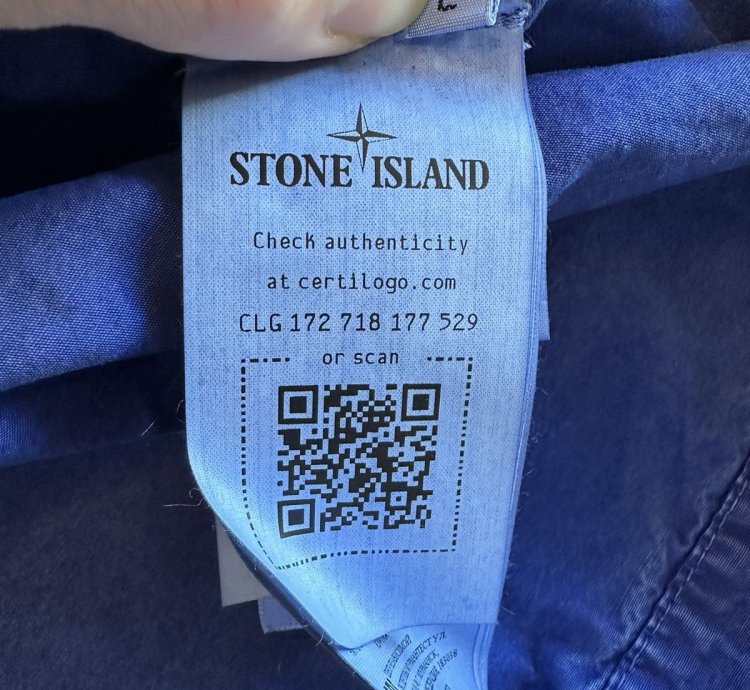 Stone Island Old Effect Over Shirt Blue