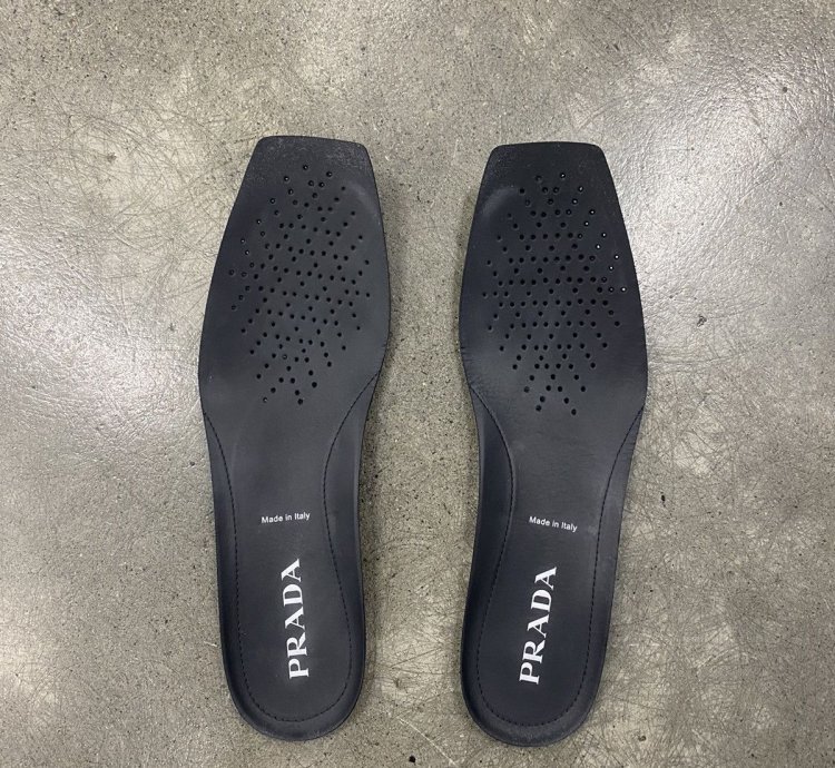 Prada Leather Monolith Boots