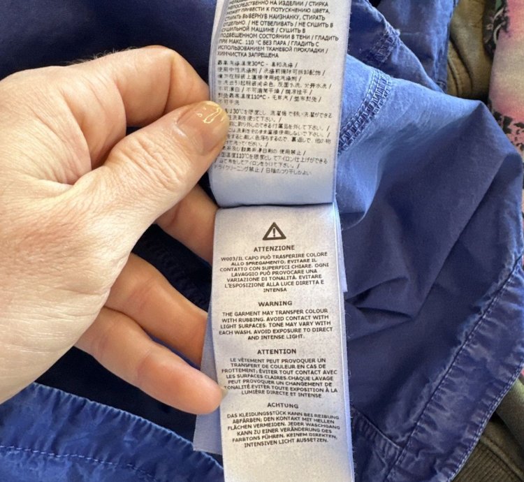 Stone Island Old Effect Over Shirt Blue
