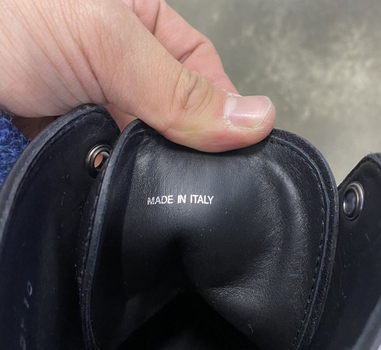 Prada Leather Monolith Boots