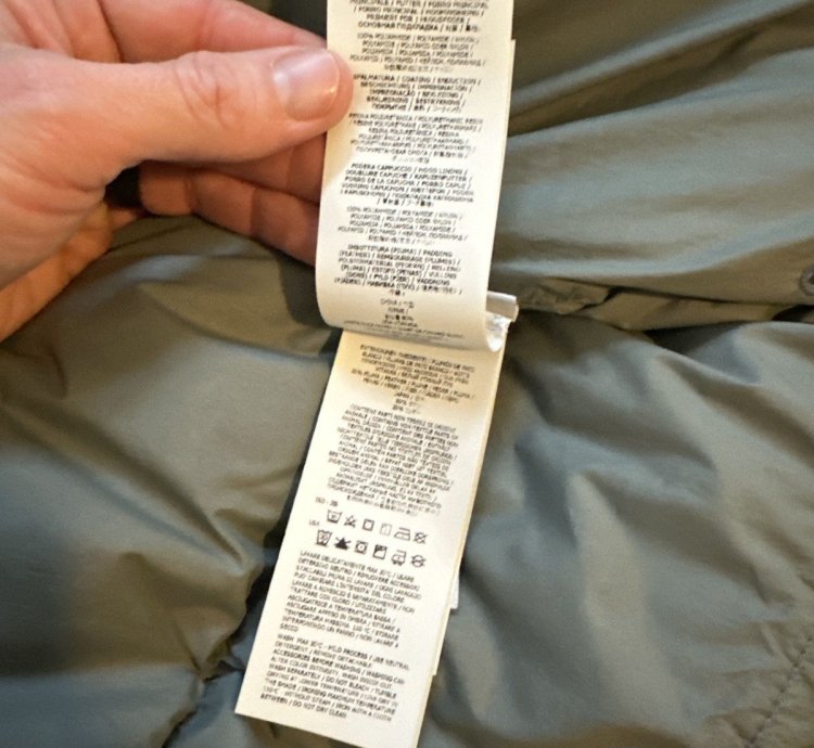 Stone Island Olive Down Jacket