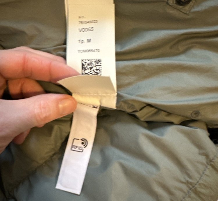 Stone Island Olive Down Jacket