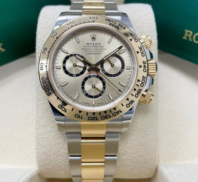 Rolex Daytona New Daytona 126503 Champagne Index Dial Two Tone Yellow Gold Stainless Steel