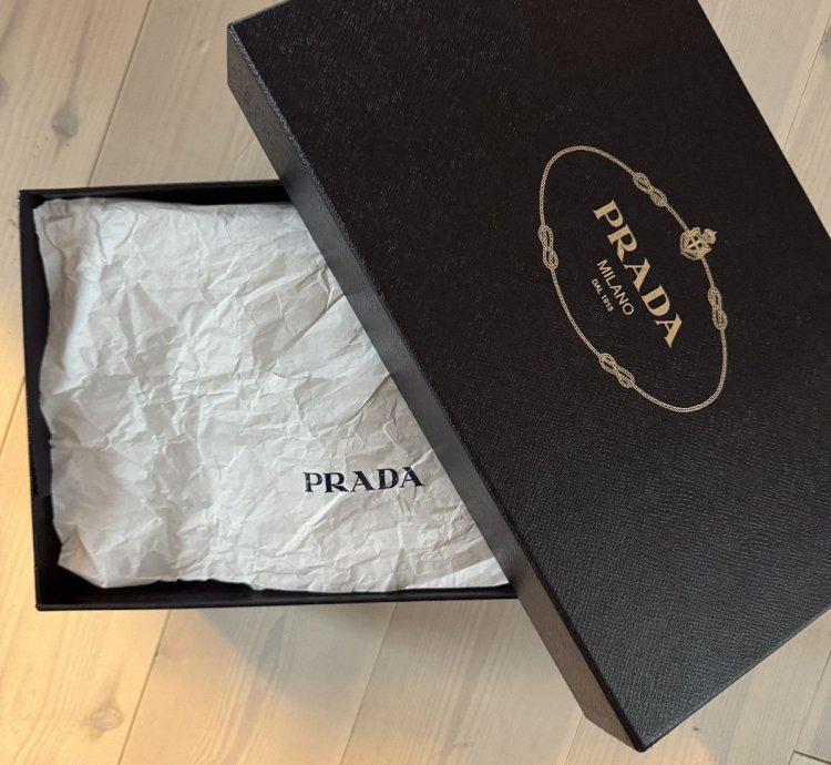 Prada Leather Mule Slippers