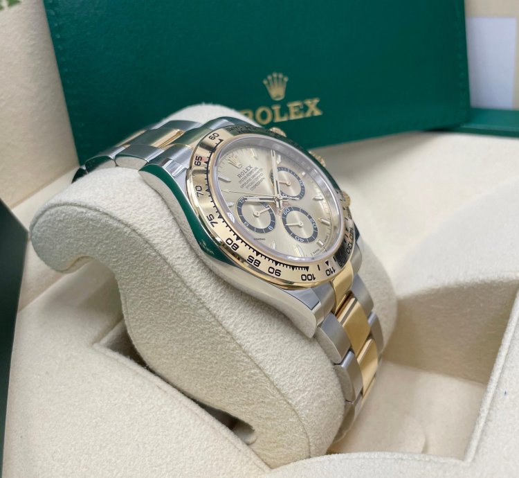Rolex Daytona New Daytona 126503 Champagne Index Dial Two Tone Yellow Gold Stainless Steel