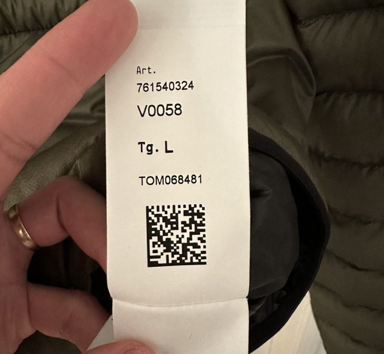 Stone Island Olive Puffer Down Jacket Size