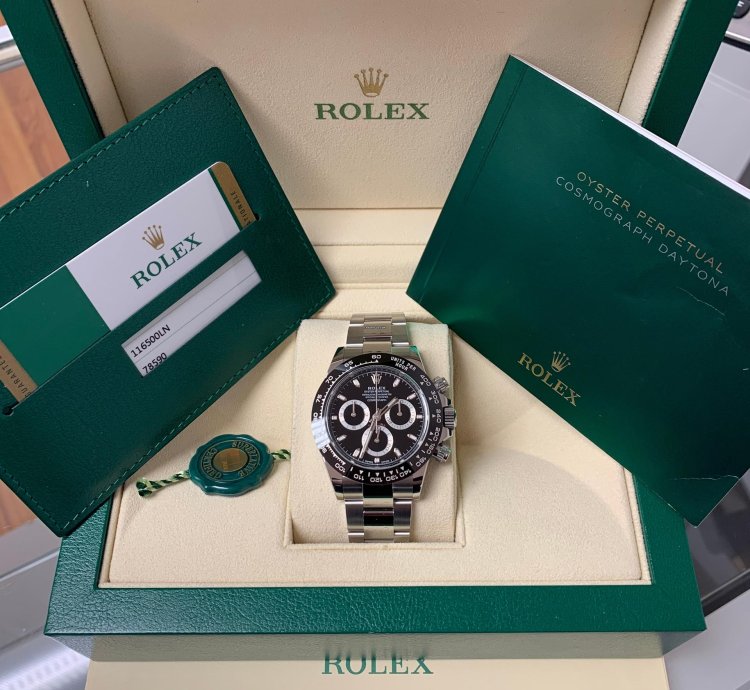Rolex Daytona New Daytona Ceramic Bezel Black Dial 116500ln 2019 Unworn