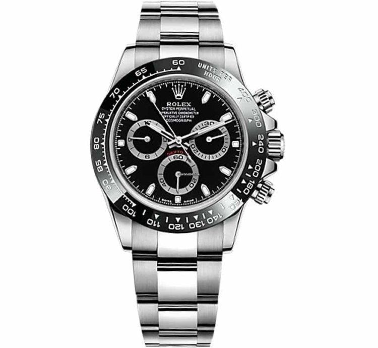 Rolex Daytona New Daytona Ceramic Bezel Black Dial 116500ln 2019 Unworn