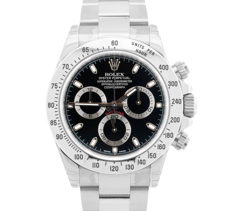 Rolex Daytona New Stickered 2013 Papers Rolex Daytona Cosmograph 40mm Steel 116520 Watch Box