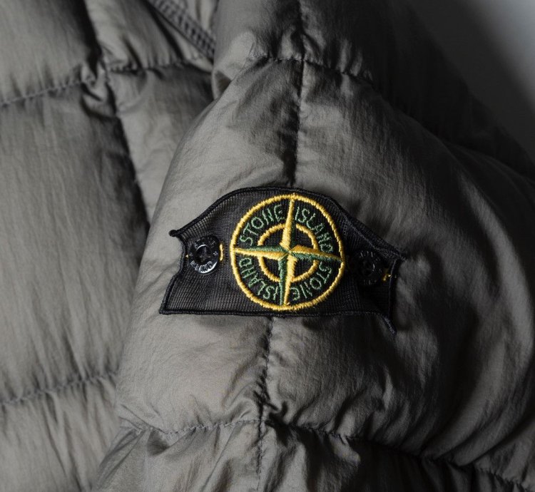 Stone Island Opaque Nylon Tela Goose Down Jacket