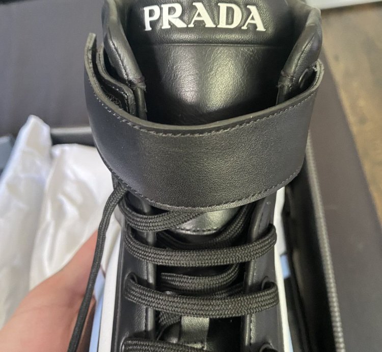 Prada Leather Sneakers