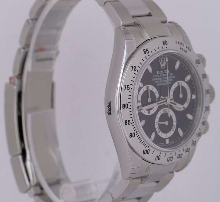 Rolex Daytona Nos Stickered Rolex Daytona Cosmograph Chromalight Random Serial 40mm 116520