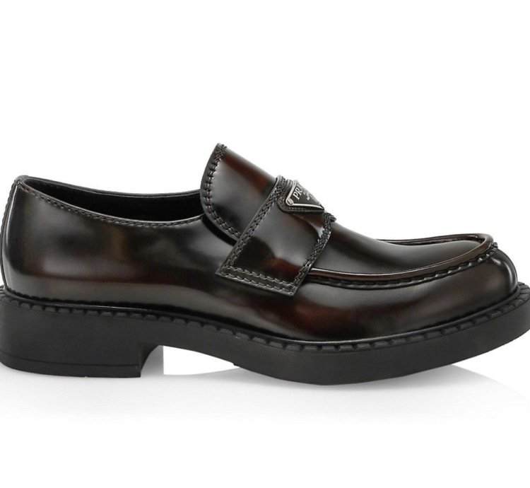 Prada Lifestyle Leather Loafers
