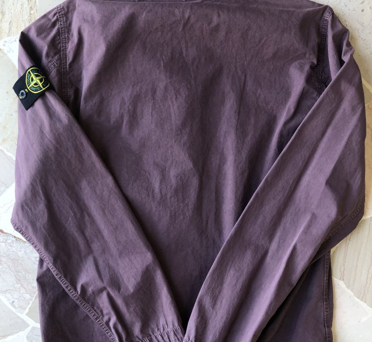 Stone Island Overshirt Brushed Cotton Canvas Jacket Shirt