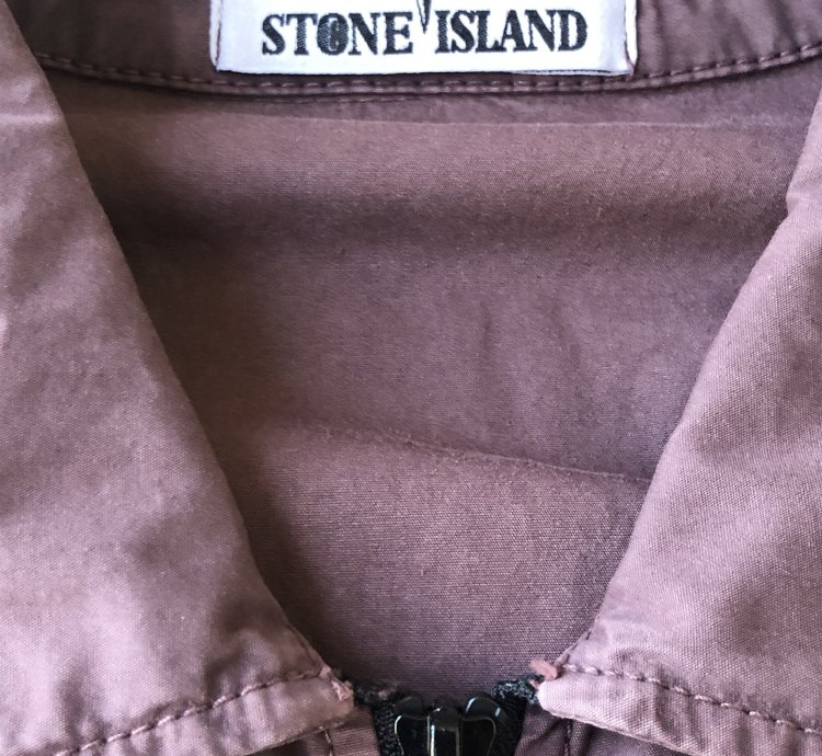 Stone Island Overshirt Brushed Cotton Canvas Jacket Shirt