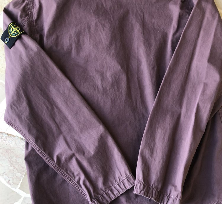 Stone Island Overshirt Brushed Cotton Canvas Jacket Shirt