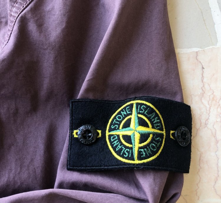 Stone Island Overshirt Brushed Cotton Canvas Jacket Shirt