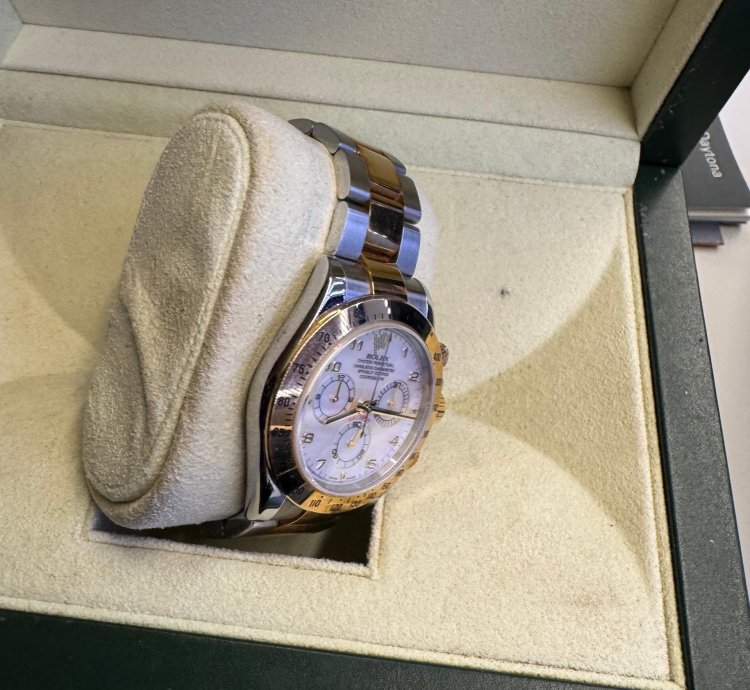 Rolex Daytona Quadrante In Madreperla Mai Indossato