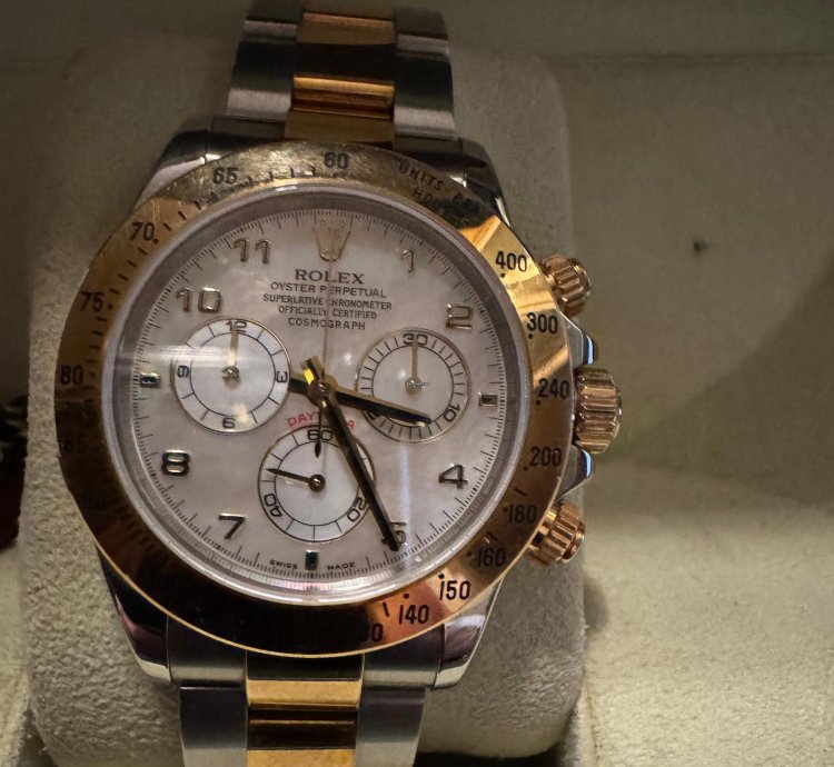 Rolex Daytona Quadrante In Madreperla Mai Indossato