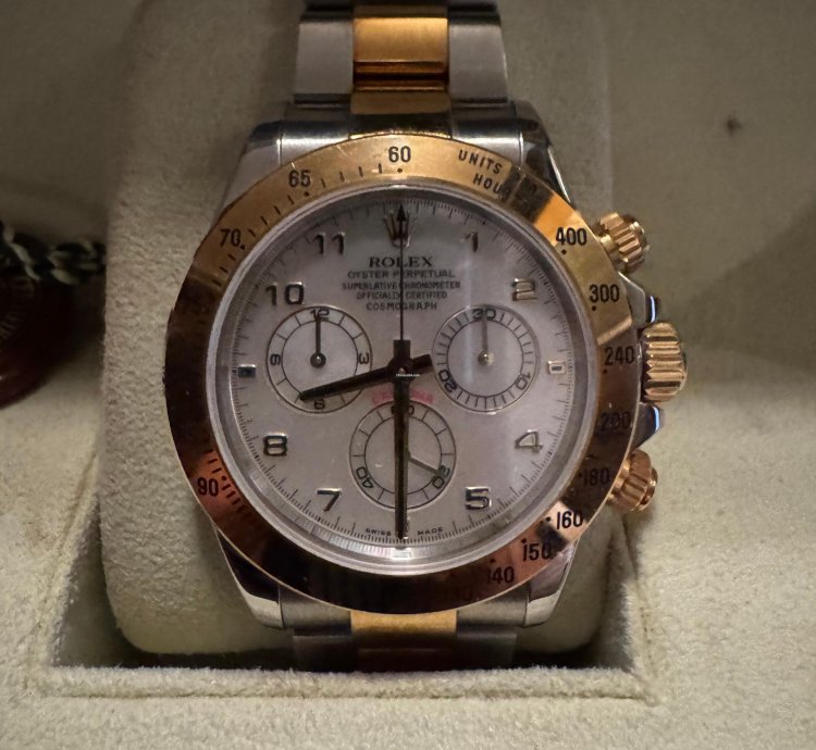 Rolex Daytona Quadrante In Madreperla Mai Indossato